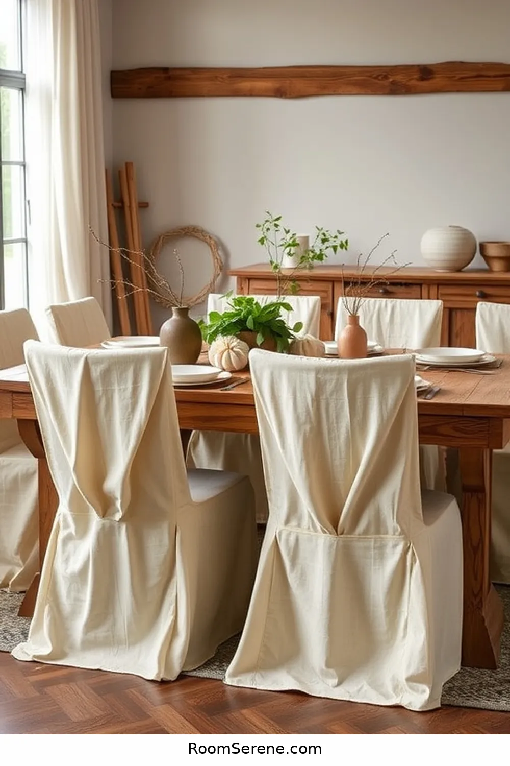 19 Essential Organic Cotton Items for Dining Room Organization 6 Organic Cotton Chair Covers for 19 Essential Organic Cotton Items for Dining Room Organization