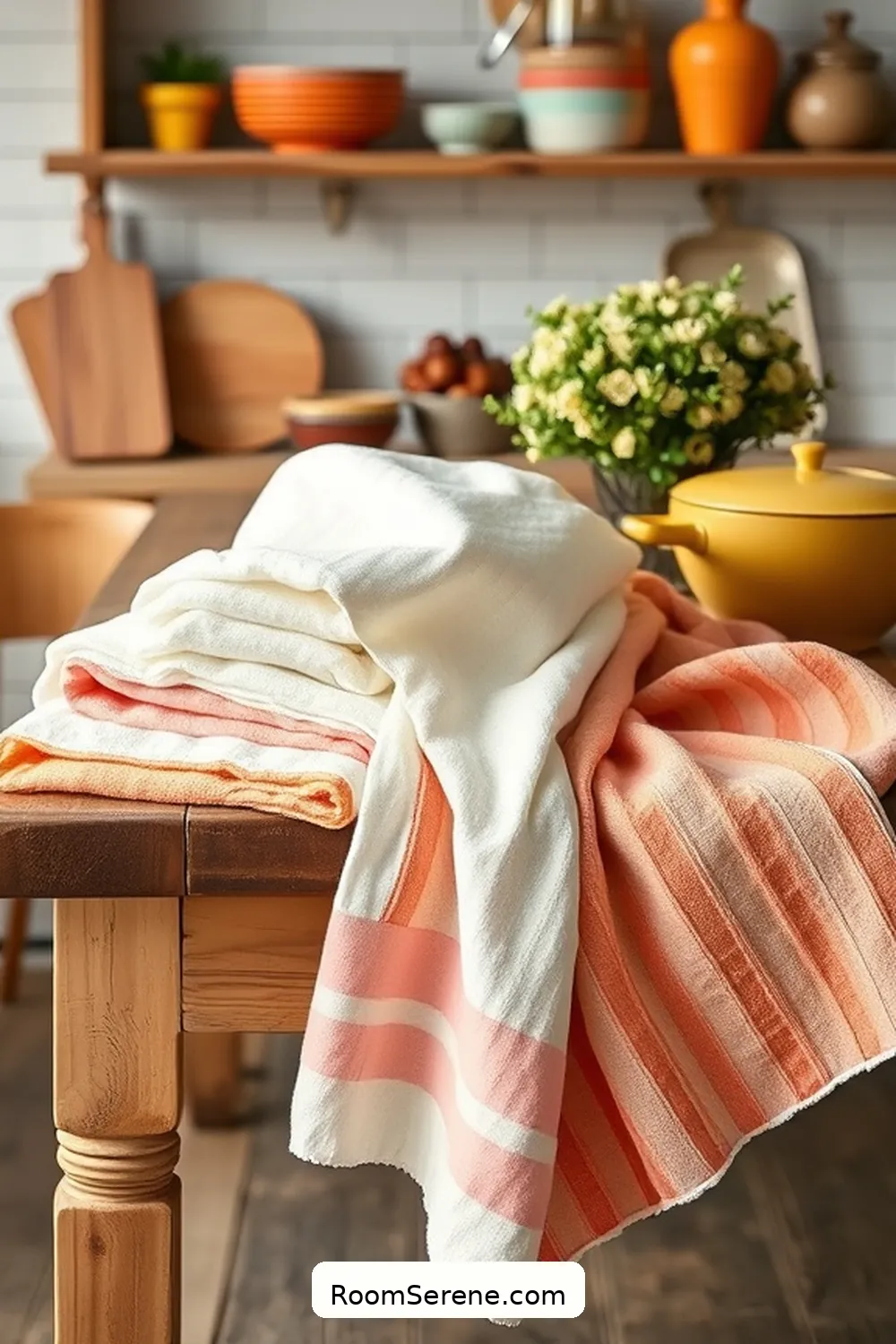 19 Essential Organic Cotton Items for Dining Room Organization 10 Organic Cotton Dish Towels for 19 Essential Organic Cotton Items for Dining Room Organization