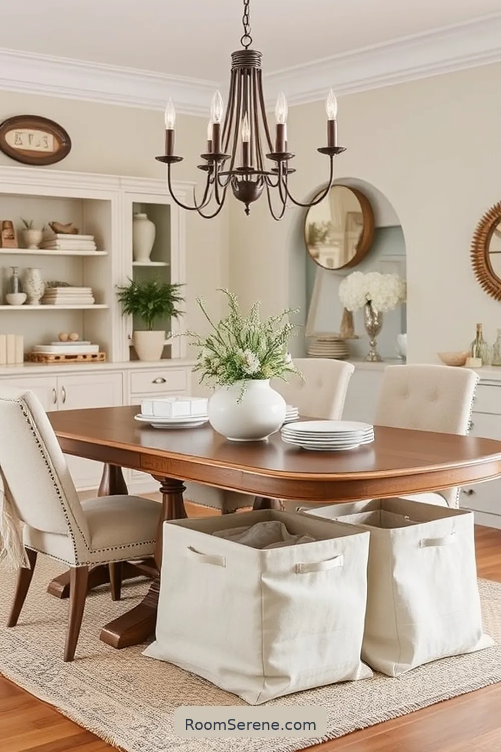 19 Essential Organic Cotton Items for Dining Room Organization 8 Organic Cotton Storage Bins for 19 Essential Organic Cotton Items for Dining Room Organization