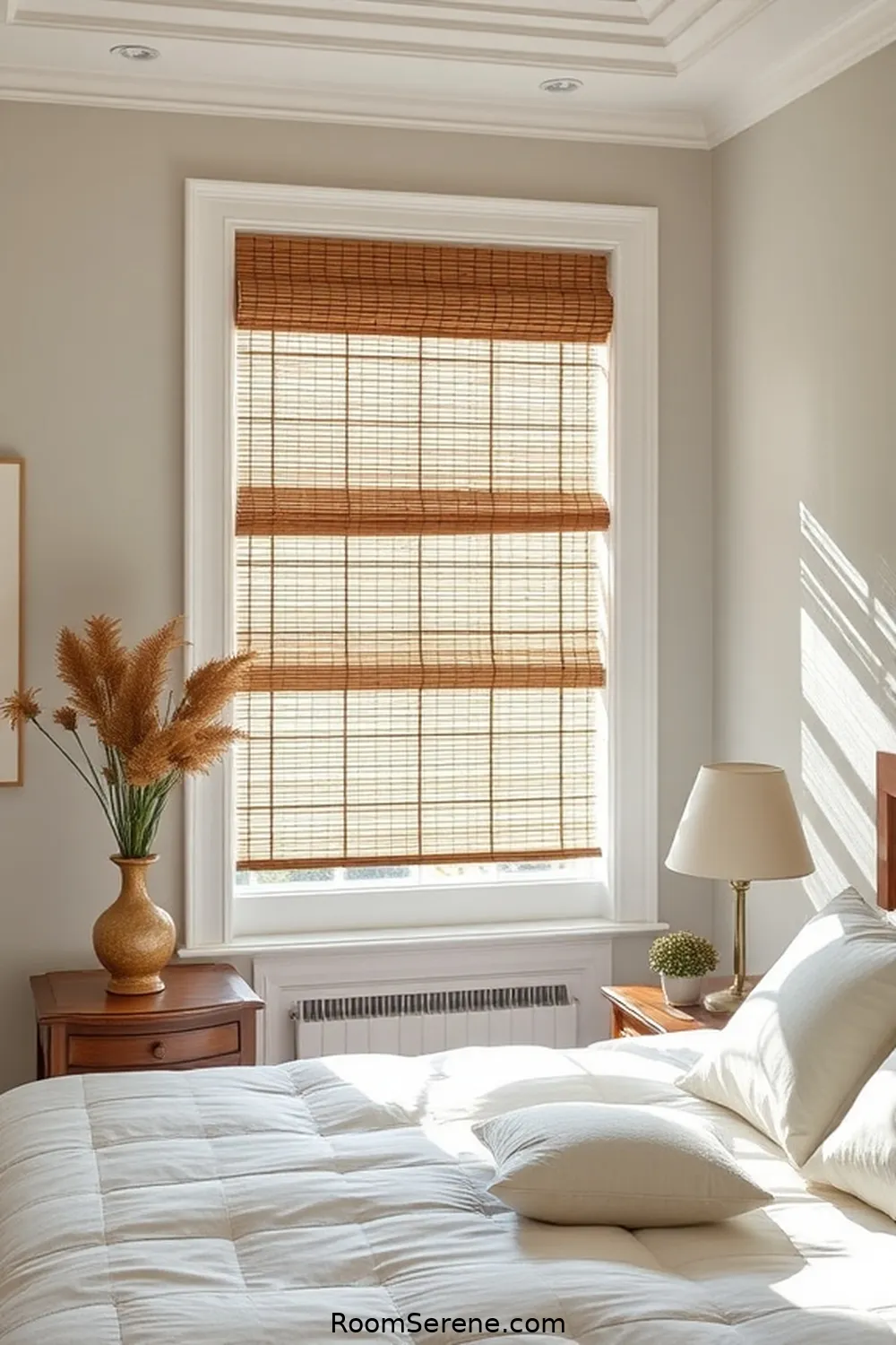 19 Natural Fiber Solutions for Energy Efficiency in the Bedroom 16 Bamboo Window Shades for 19 Natural Fiber Solutions for Energy Efficiency in the Bedroom