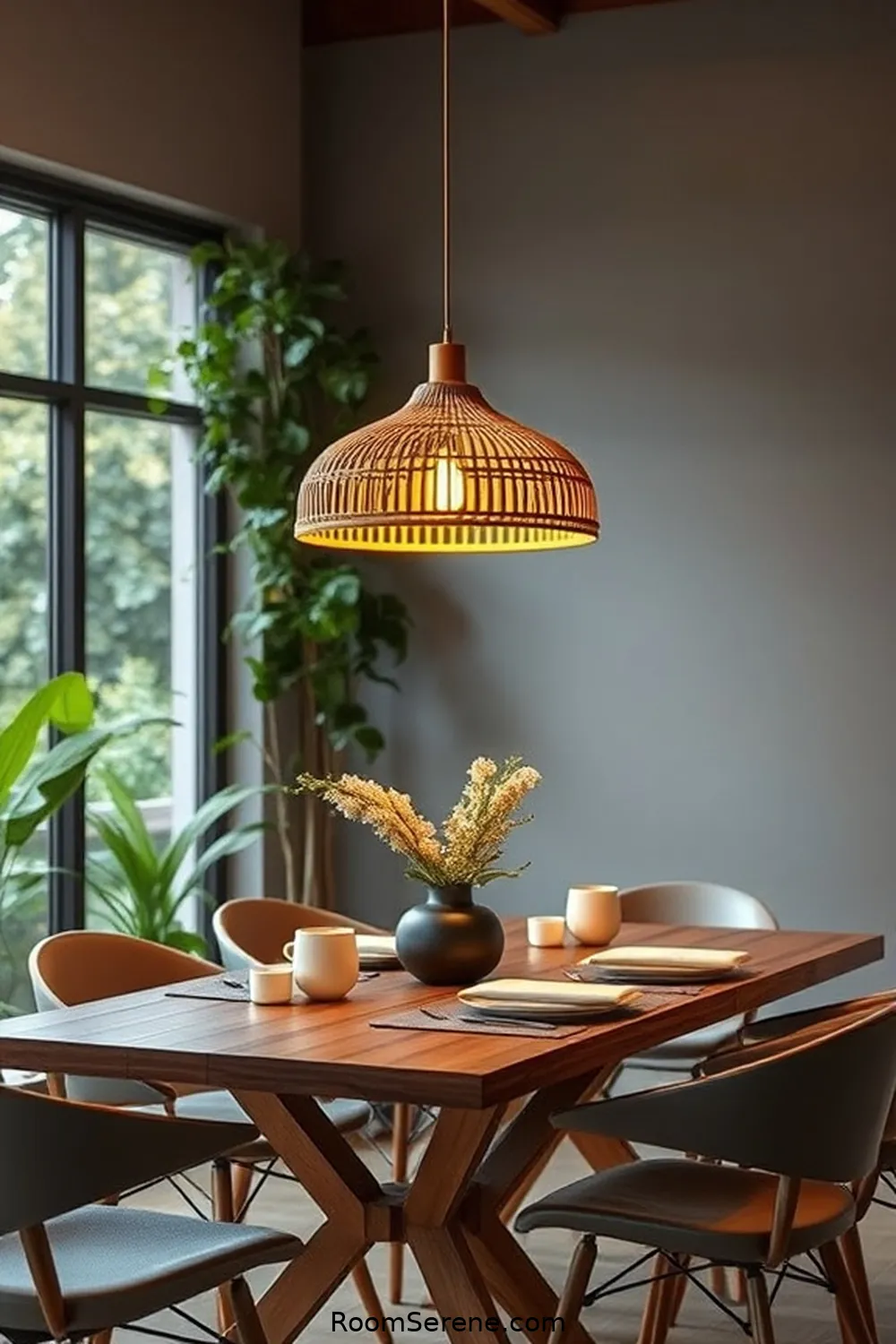 Bamboo Smart Lighting Solutions for 19 Smart Home Features Using Bamboo to Enhance Your Dining Room