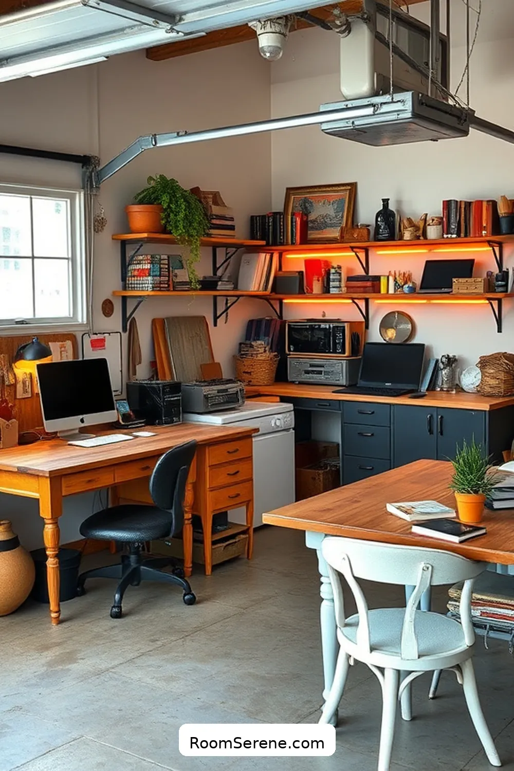 19 Smart Home Features for Your Garage Using Reclaimed Materials 11 Repurposed Furniture as Multi-Functional Workspaces for 19 Smart Home Features for Your Garage Using Reclaimed Materials