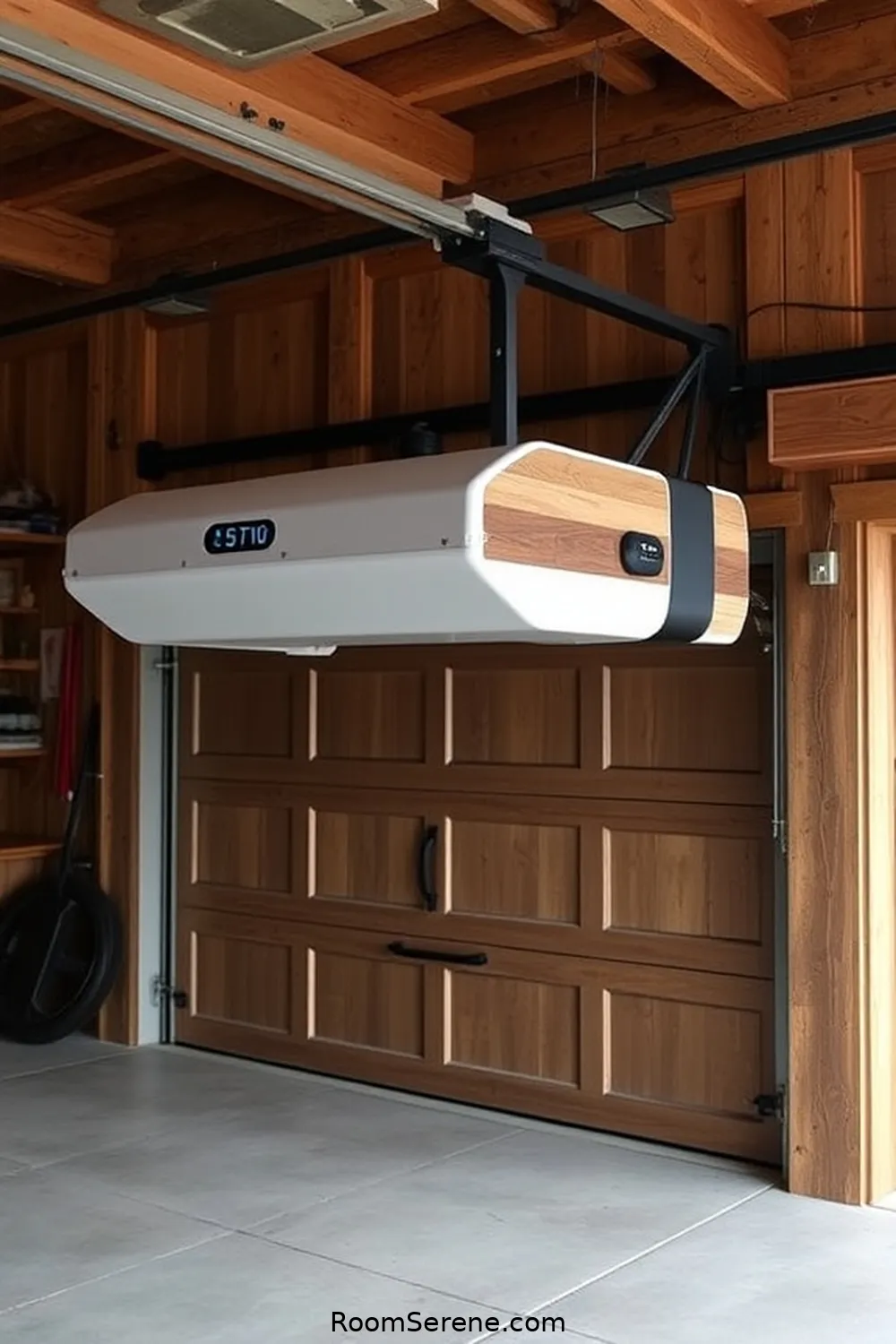 19 Smart Home Features for Your Garage Using Reclaimed Materials 3 Smart Garage Door Opener Using Upcycled Materials for 19 Smart Home Features for Your Garage Using Reclaimed Materials