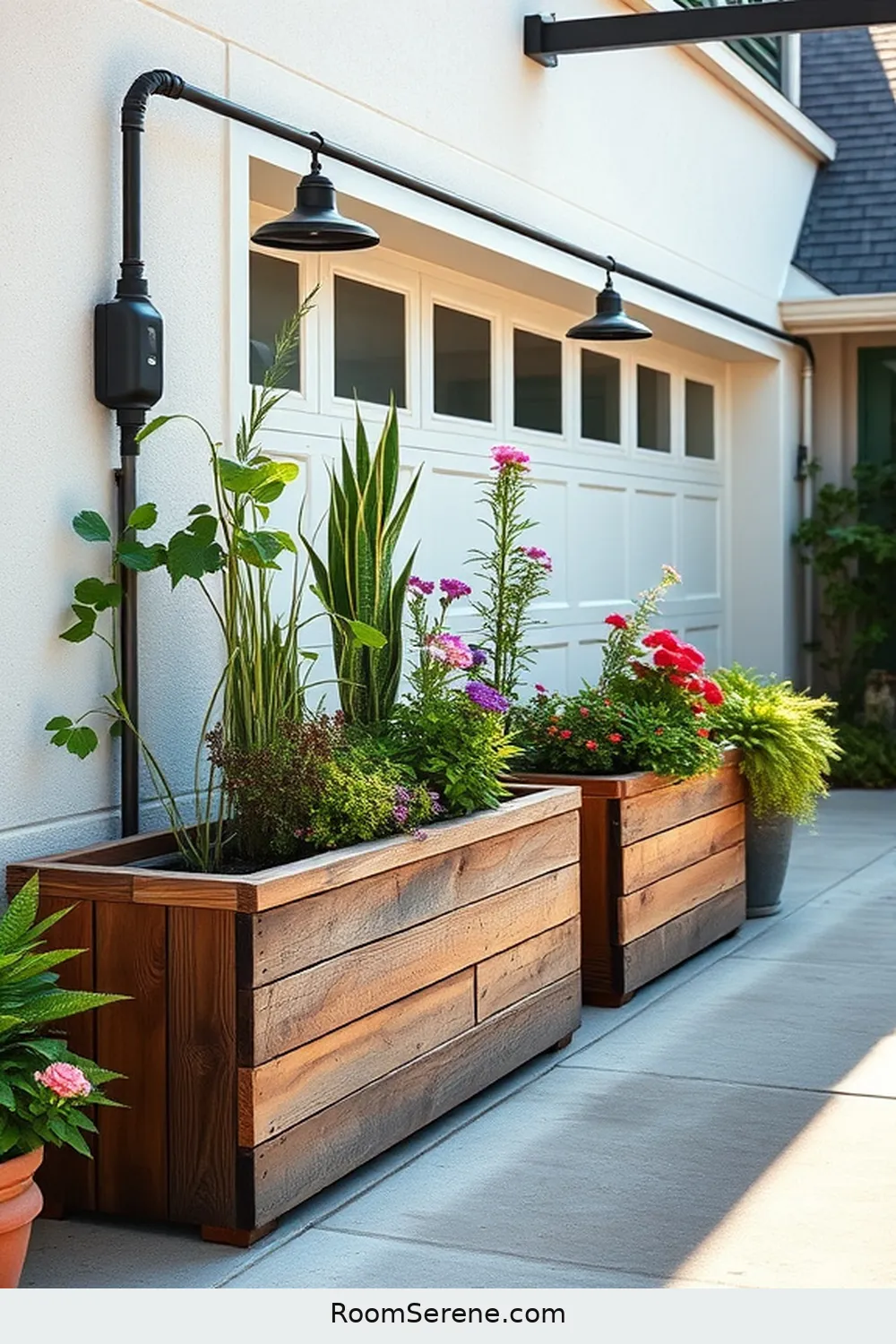 19 Smart Home Features for Your Garage Using Reclaimed Materials 12 Smart Plant Irrigation System With Reclaimed Planters for 19 Smart Home Features for Your Garage Using Reclaimed Materials