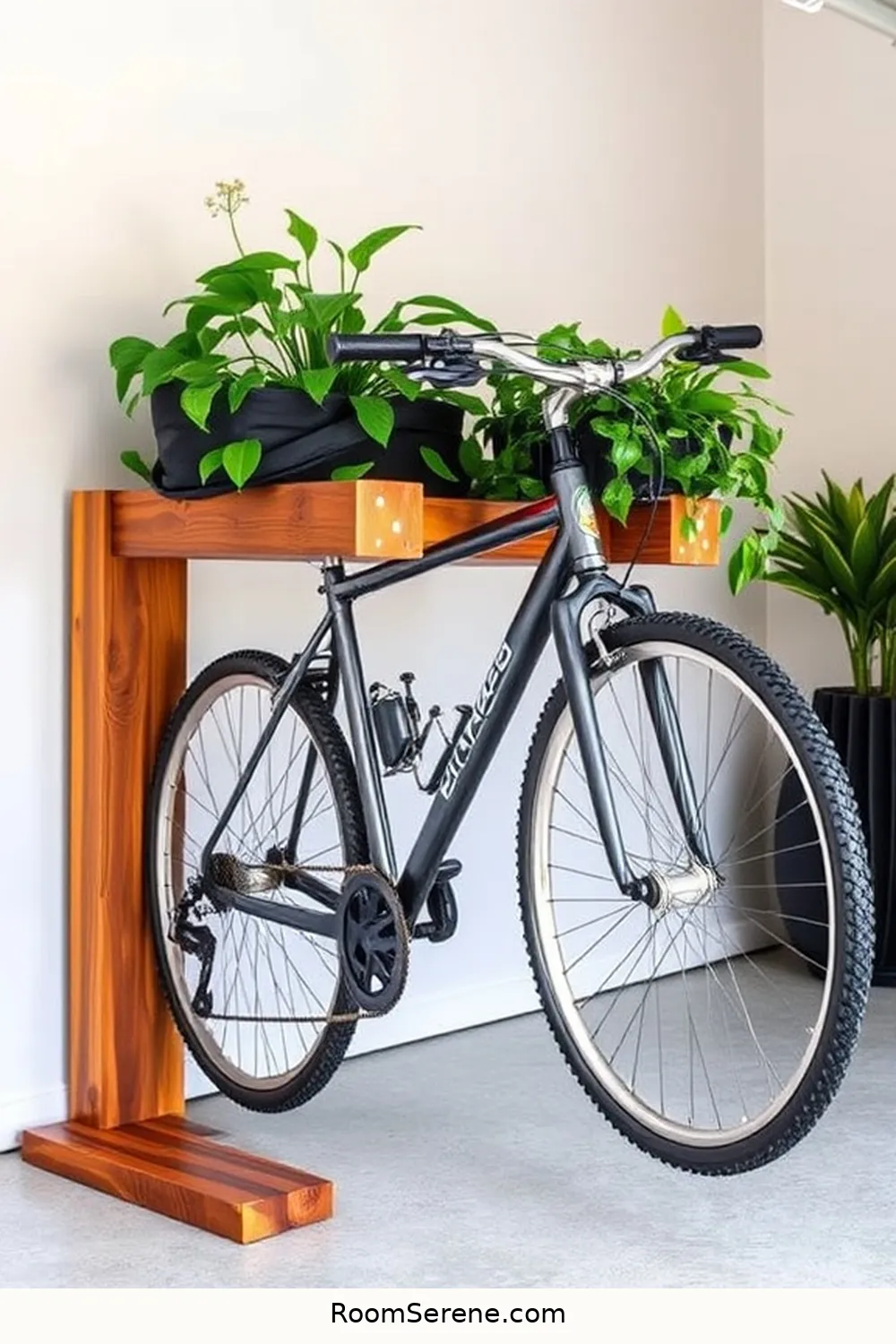 19 Smart Home Features for Your Garage Using Reclaimed Materials 16 Upcycled Bike Rack With Smart Lock Feature for 19 Smart Home Features for Your Garage Using Reclaimed Materials