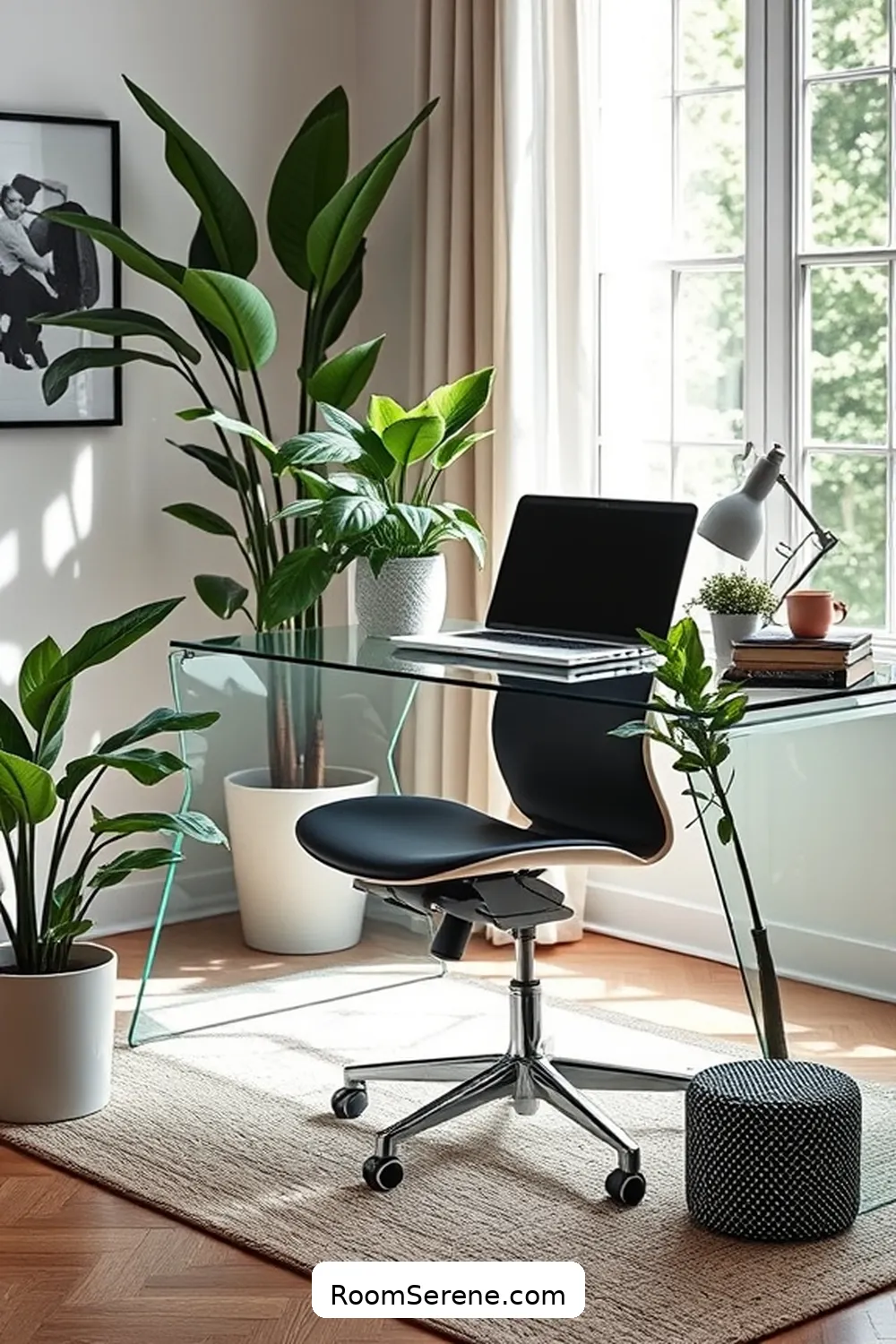 19 Ways to Achieve Comfort and Coziness in Your Home Office Using Glass 2 Glass Desks for a Sleek Look for 19 Ways to Achieve Comfort and Coziness in Your Home Office Using Glass