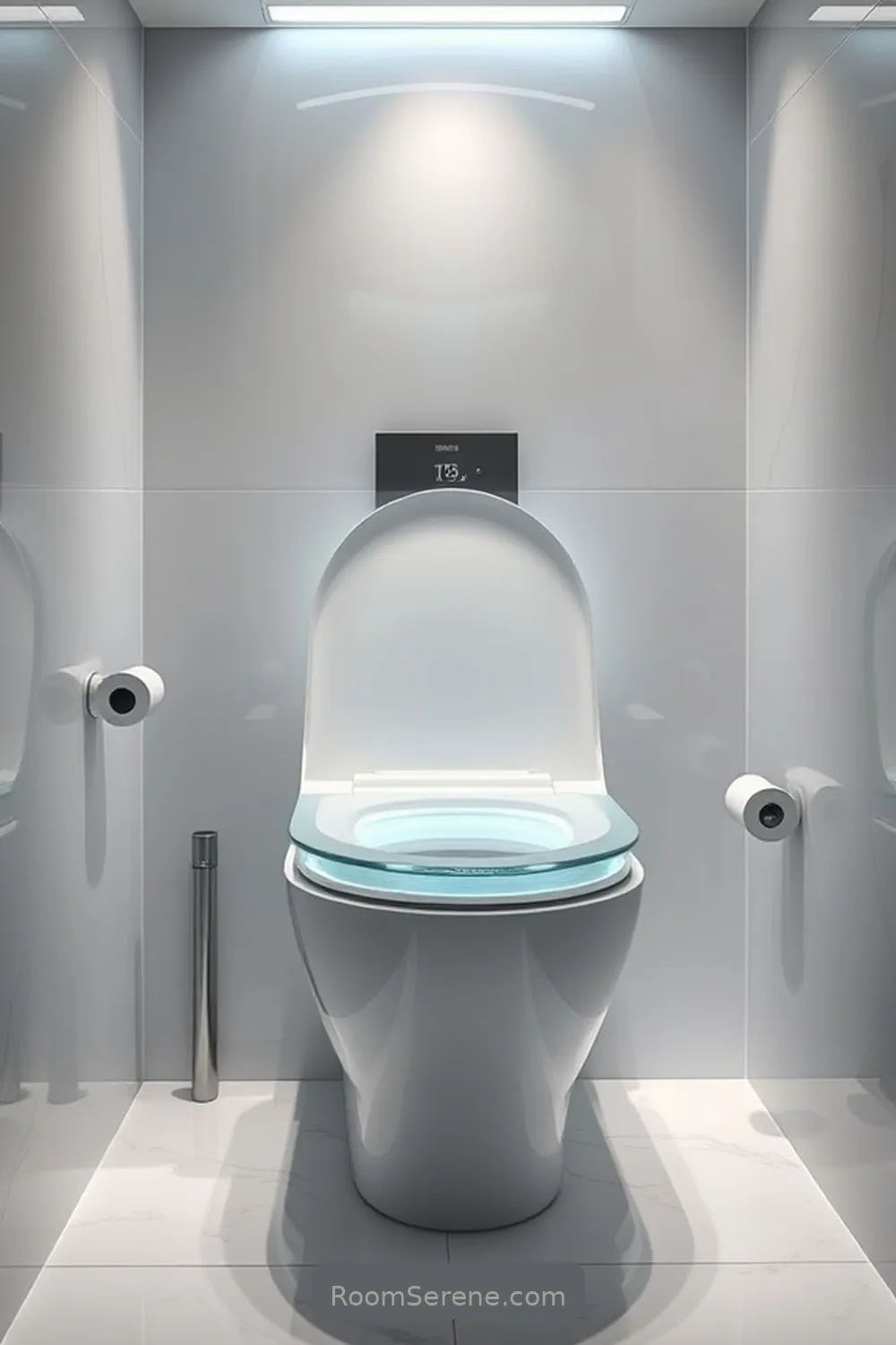 Smart Toilet With Self-Cleaning Glass Features for 20 Innovative Smart Home Features for Your Bathroom Using Glass