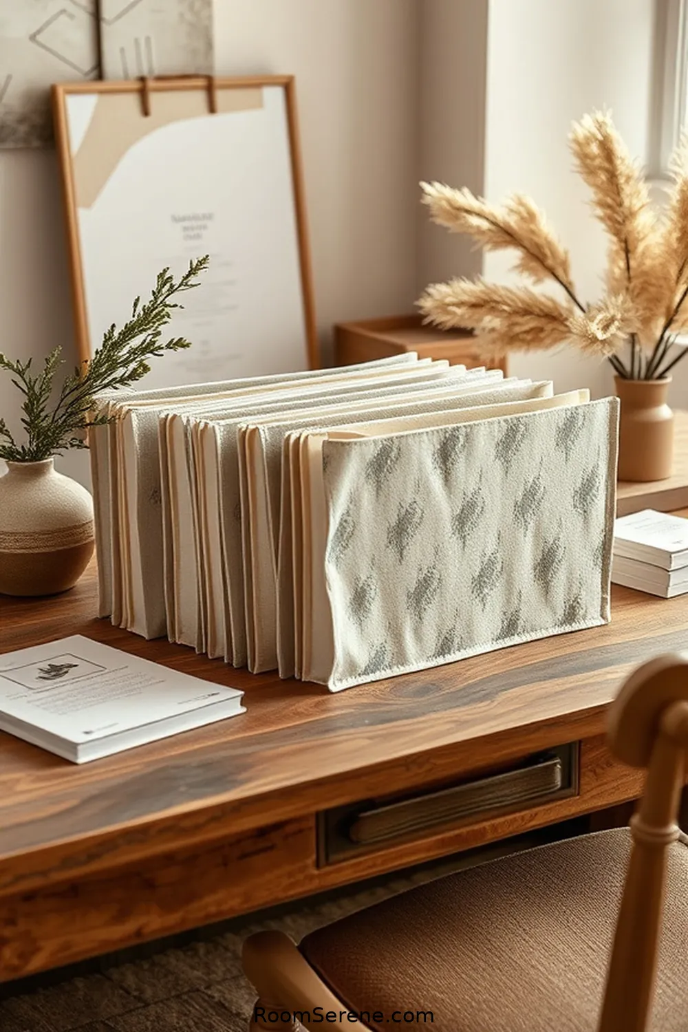 20 Natural Fiber Essentials for Comfort in Your Cozy Home Office 15 Linen File Folders for 20 Natural Fiber Essentials for Comfort in Your Cozy Home Office