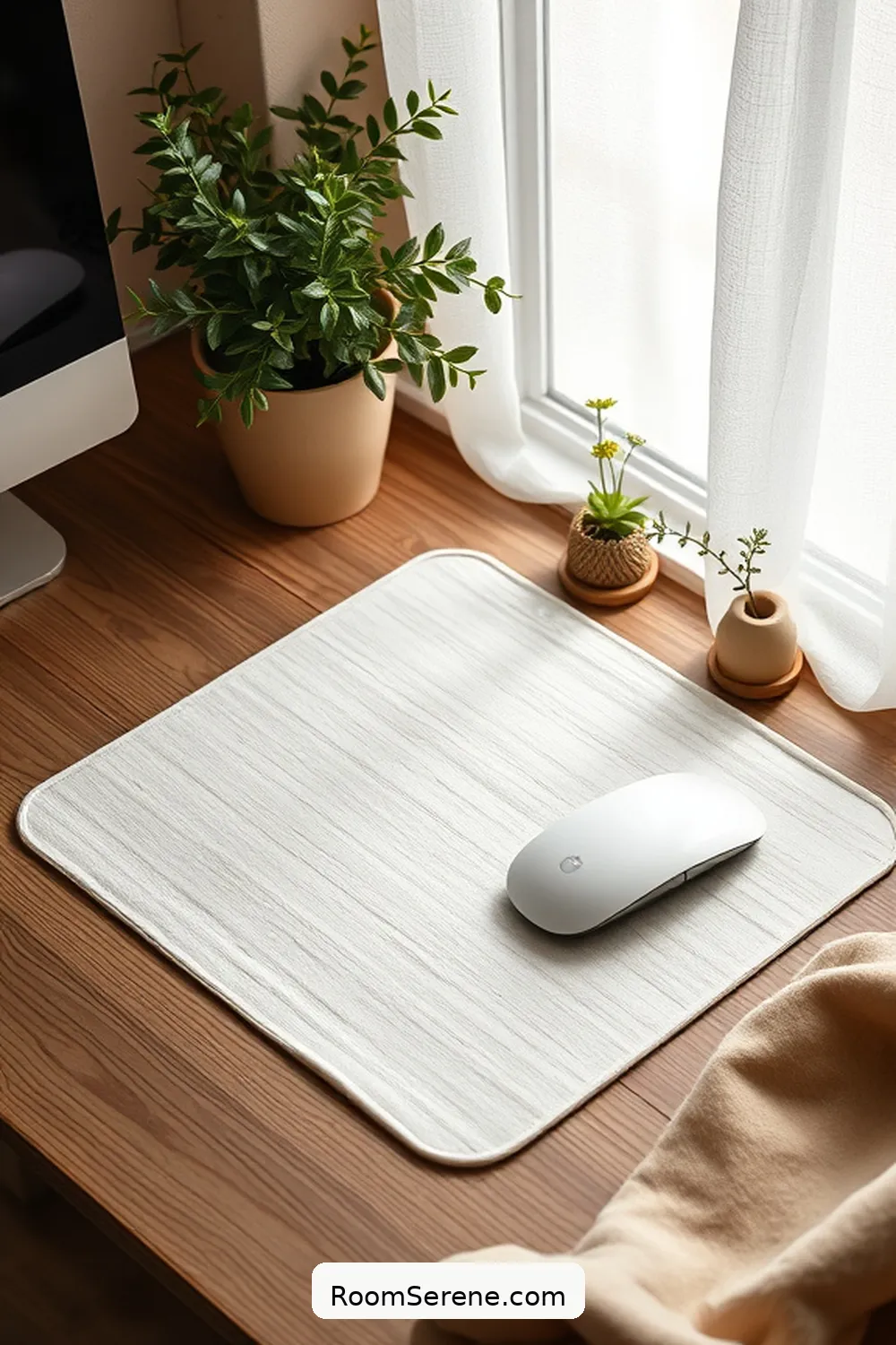 20 Natural Fiber Essentials for Comfort in Your Cozy Home Office 19 Organic Cotton Mouse Pad for 20 Natural Fiber Essentials for Comfort in Your Cozy Home Office