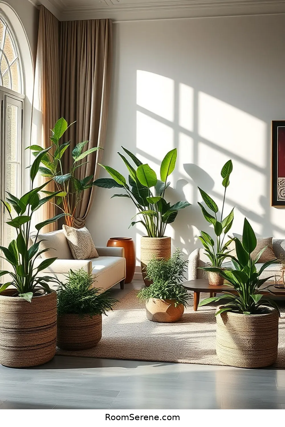 20 Smart Home Features Enhancing Your Living Room Using Natural Fibers 20 Smart Home Gardens With Natural Planters for 20 Smart Home Features Enhancing Your Living Room Using Natural Fibers