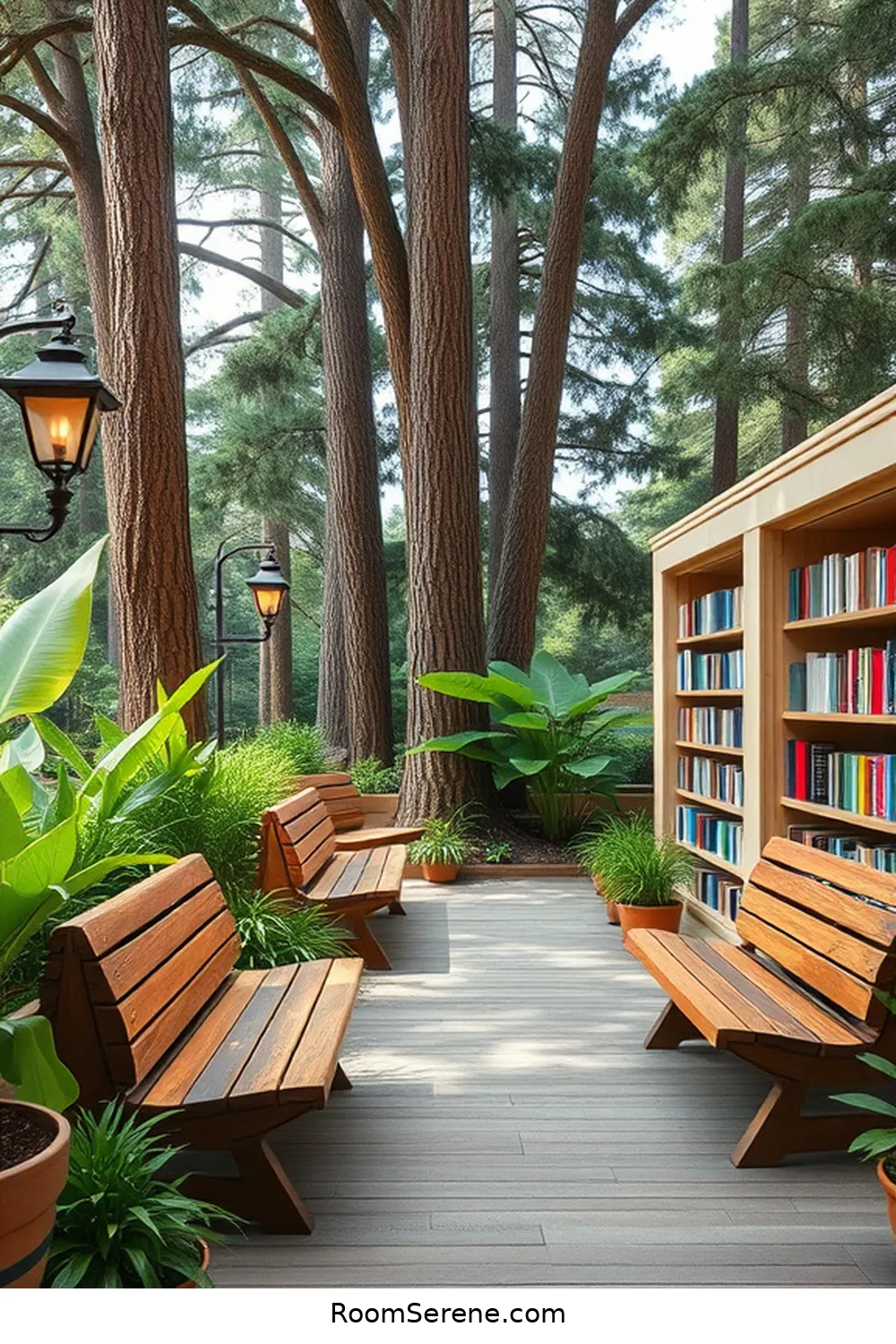 20 Smart Home Features for Libraries Using Recycled Wood 21 Eco-Conscious Outdoor Reading Areas for 20 Smart Home Features for Libraries Using Recycled Wood