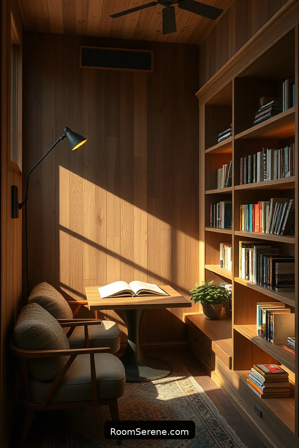 20 Smart Home Features for Libraries Using Recycled Wood 10 Motion-Activated Reading Lights for 20 Smart Home Features for Libraries Using Recycled Wood