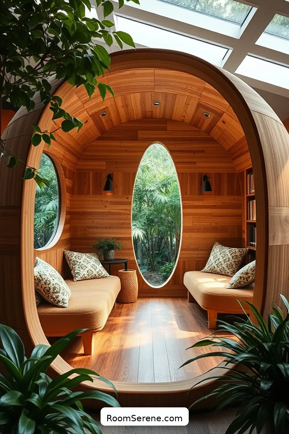 20 Smart Home Features for Libraries Using Recycled Wood 6 Soundproof Study Pods for 20 Smart Home Features for Libraries Using Recycled Wood
