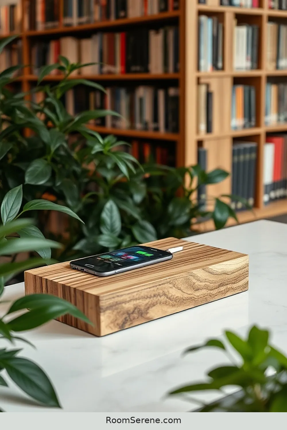 20 Smart Home Features for Libraries Using Recycled Wood 7 Wireless Charging Stations for 20 Smart Home Features for Libraries Using Recycled Wood