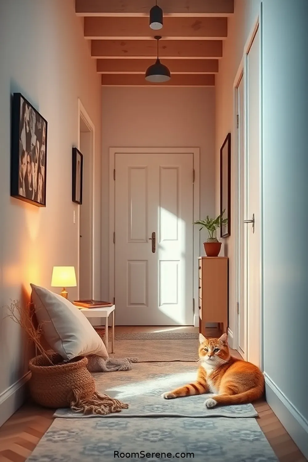Use Soft, Diffused Lighting for 20 Tips for Using Solar-Powered Lights in a Pet-Friendly Hallway