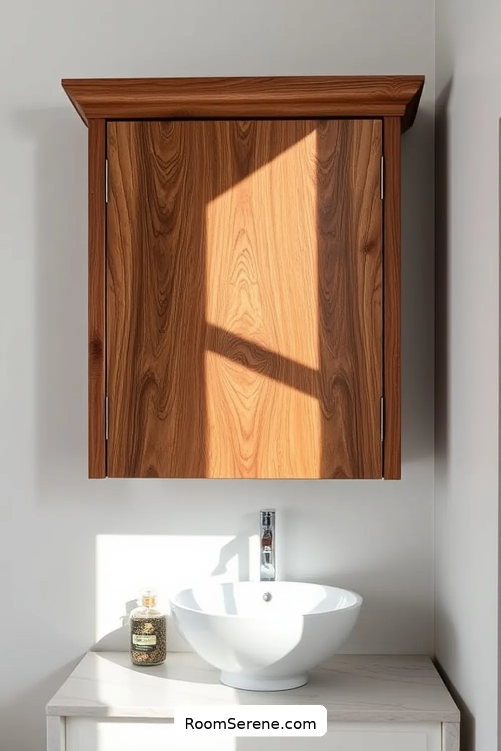 20 Ways to Boost Energy Efficiency in Your Bathroom Using Recycled Wood 13 Design a Custom Wooden Medicine Cabinet for 20 Ways to Boost Energy Efficiency in Your Bathroom Using Recycled Wood