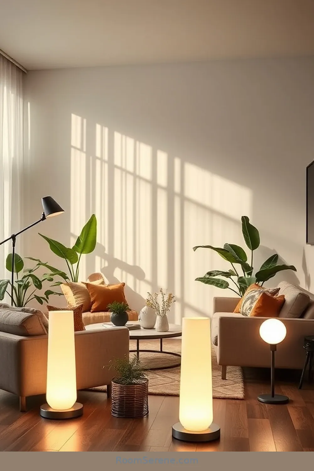 20 Ways to Boost Energy Efficiency in Your Living Room Using Solar-Powered Lights 2 Embrace Solar-Powered Floor Lamps for 20 Ways to Boost Energy Efficiency in Your Living Room Using Solar-Powered Lights