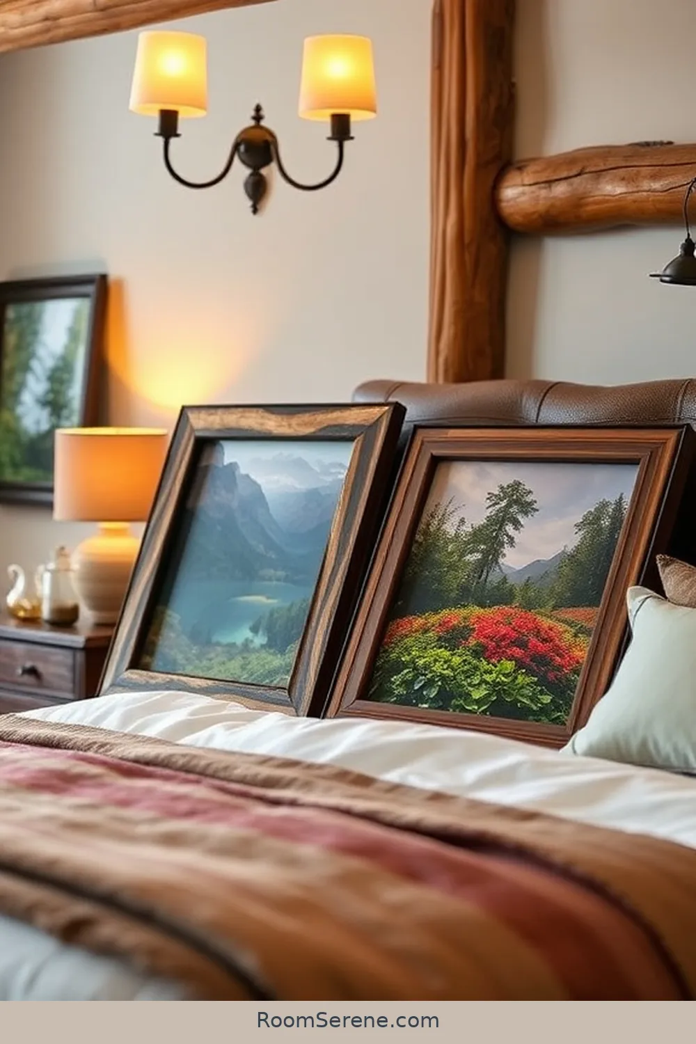 Craft Recycled Wood Picture Frames for 20 Ways to Boost Energy Efficiency in the Bedroom Using Recycled Wood