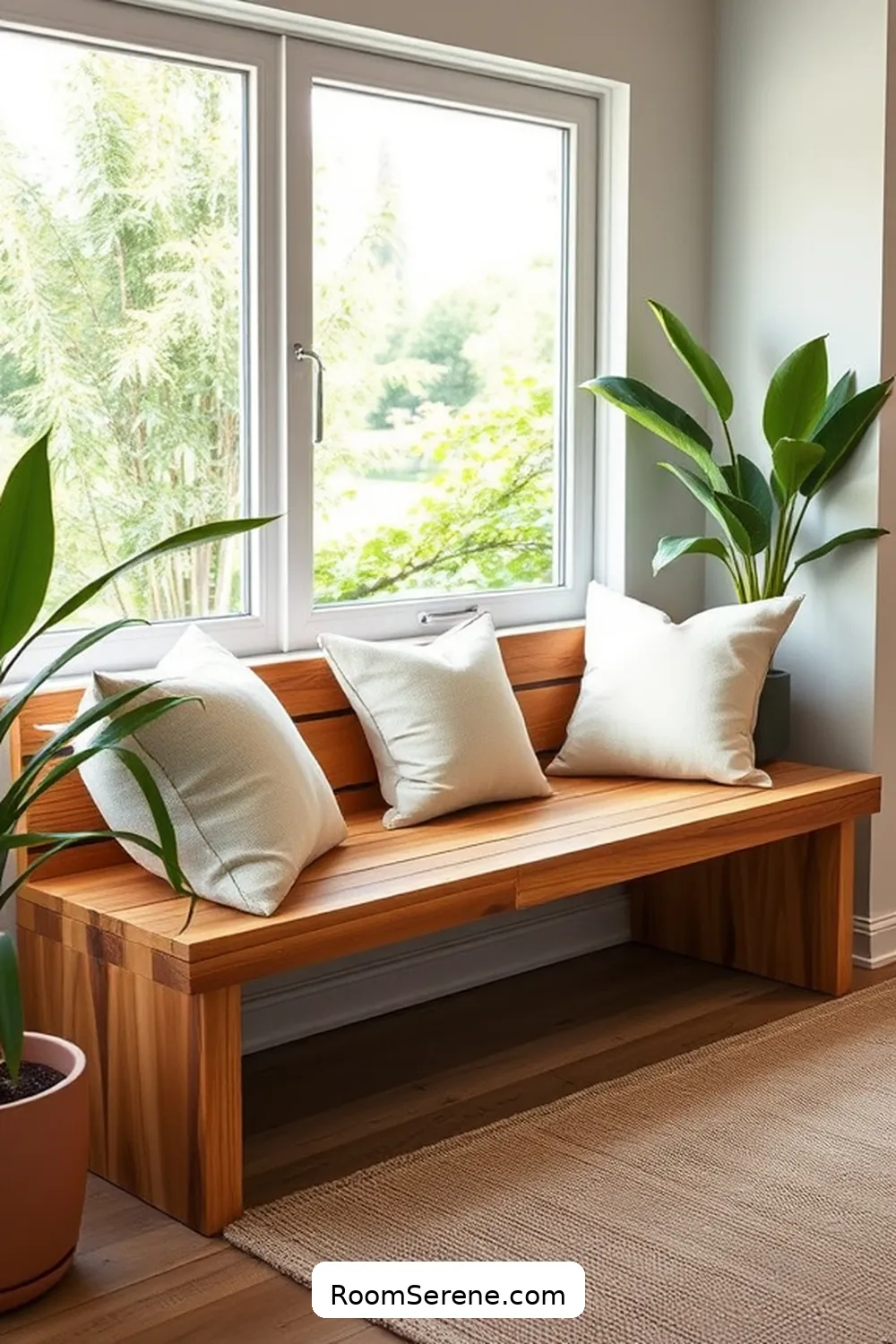 Create a Recycled Wood Bench for Seating for 20 Ways to Boost Energy Efficiency in the Bedroom Using Recycled Wood