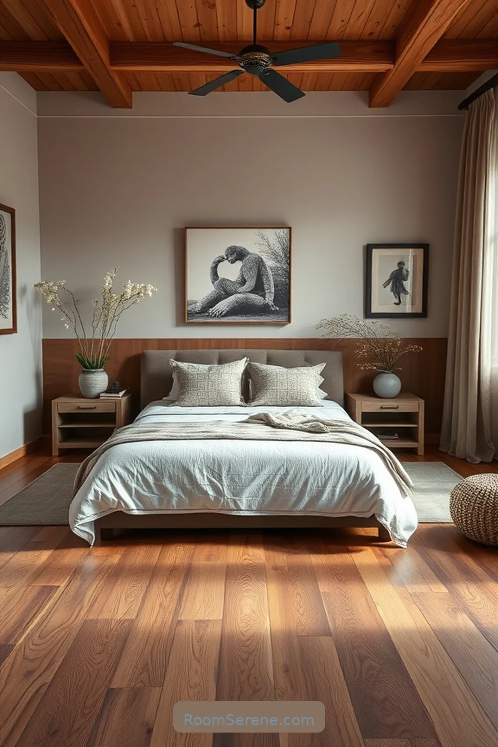 Use Recycled Wood for Bedroom Flooring for 20 Ways to Boost Energy Efficiency in the Bedroom Using Recycled Wood