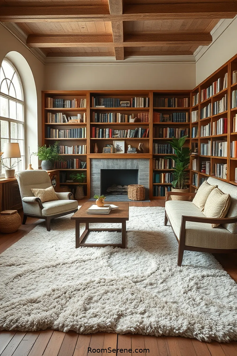 20 Ways to Enhance Comfort and Coziness in Your Library Using Organic Cotton 6 Organic Cotton Area Rugs for Added Texture for 20 Ways to Enhance Comfort and Coziness in Your Library Using Organic Cotton