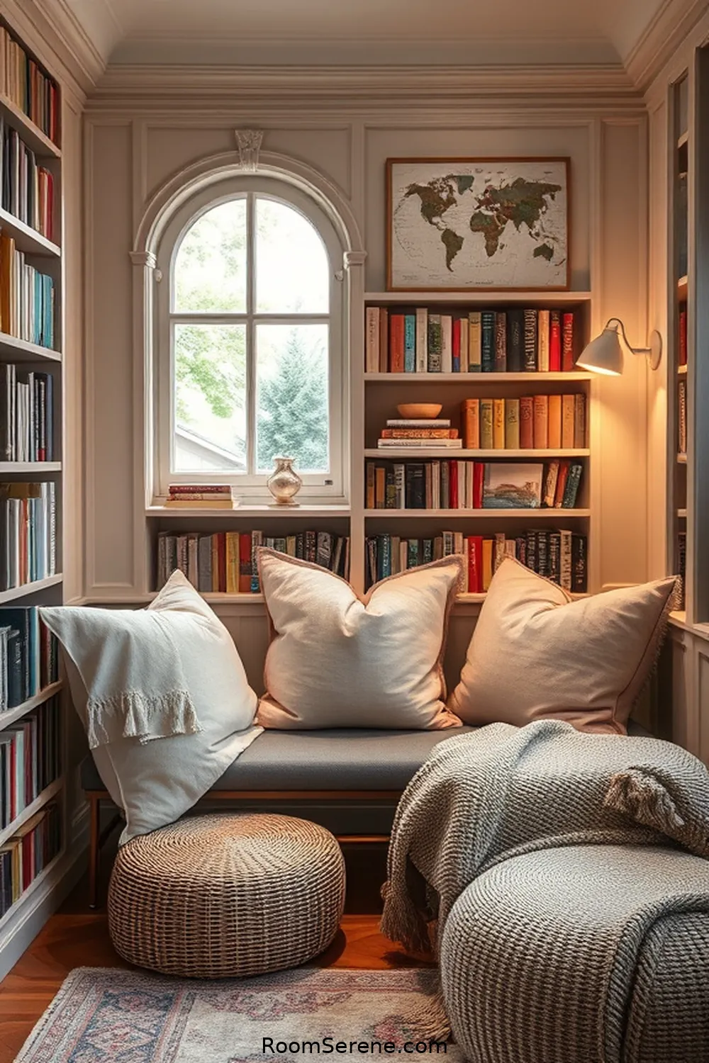 20 Ways to Enhance Comfort and Coziness in Your Library Using Organic Cotton 2 Organic Cotton Cushions for Ultimate Comfort for 20 Ways to Enhance Comfort and Coziness in Your Library Using Organic Cotton