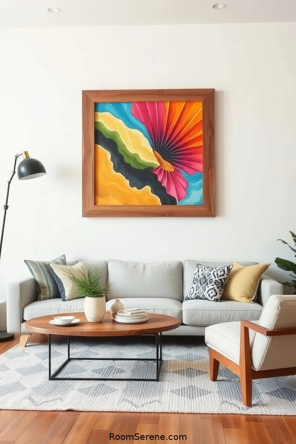 21 Creative Ways for Living Room Organization Using Recycled Wood 11 Upcycled Picture Frames for 21 Creative Ways for Living Room Organization Using Recycled Wood