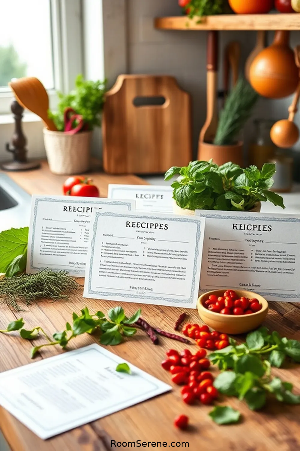 Organic Cotton Recipe Cards for 21 Inspiring Ways to Use Organic Cotton in Kitchen Workspace Design