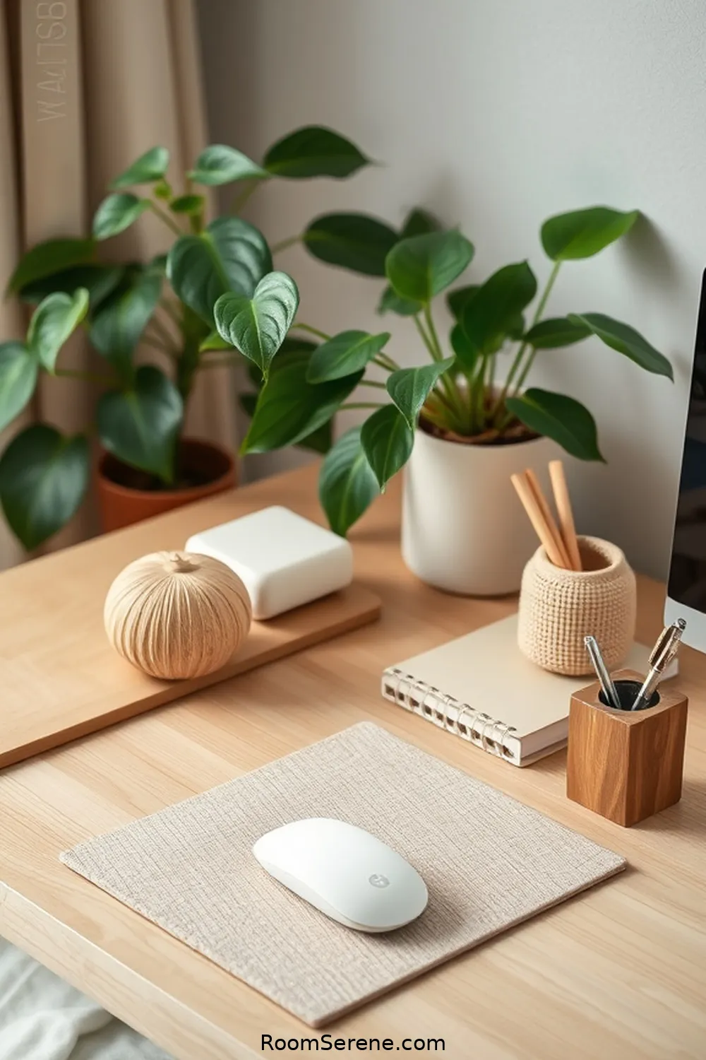 21 Inspiring Workspace Design Ideas for Your Bedroom Using Organic Cotton 2 Choose Organic Cotton Desk Accessories for 21 Inspiring Workspace Design Ideas for Your Bedroom Using Organic Cotton