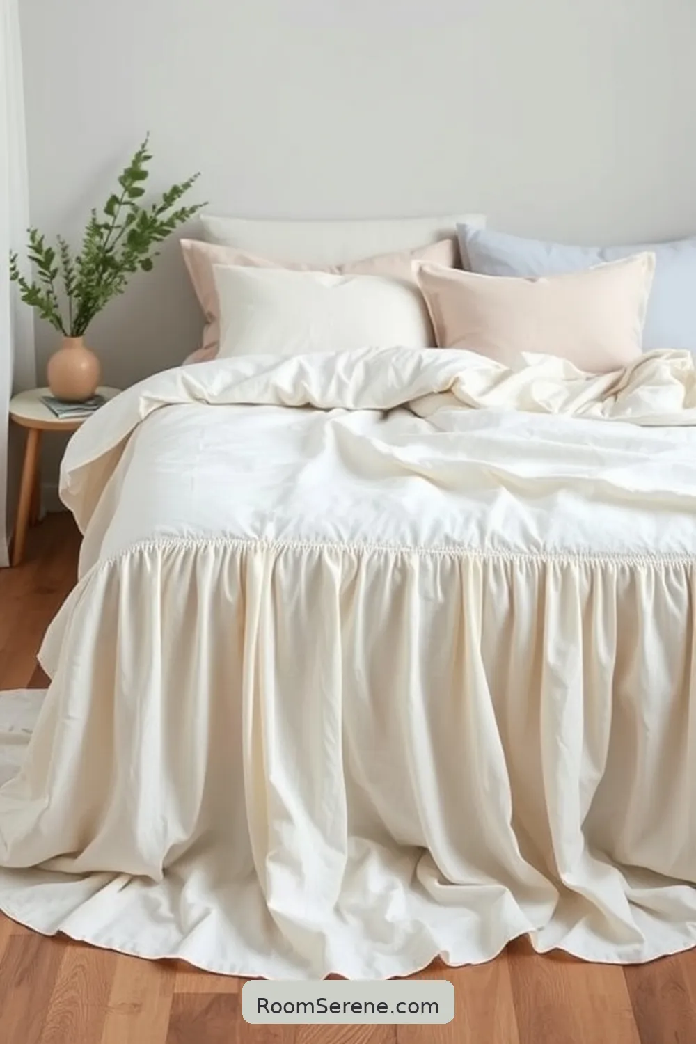 21 Tips for Bedroom Organization Using Organic Cotton 13 Add Organic Cotton Bed Skirts for 21 Tips for Bedroom Organization Using Organic Cotton