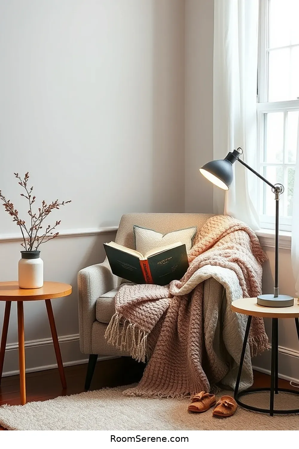 21 Tips for Bedroom Organization Using Organic Cotton 9 Create a Cozy Reading Nook With Organic Cotton for 21 Tips for Bedroom Organization Using Organic Cotton