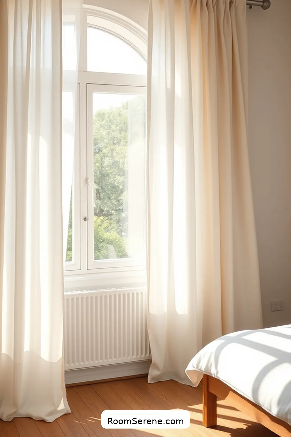 21 Tips for Bedroom Organization Using Organic Cotton 8 Opt for Organic Cotton Curtains for 21 Tips for Bedroom Organization Using Organic Cotton