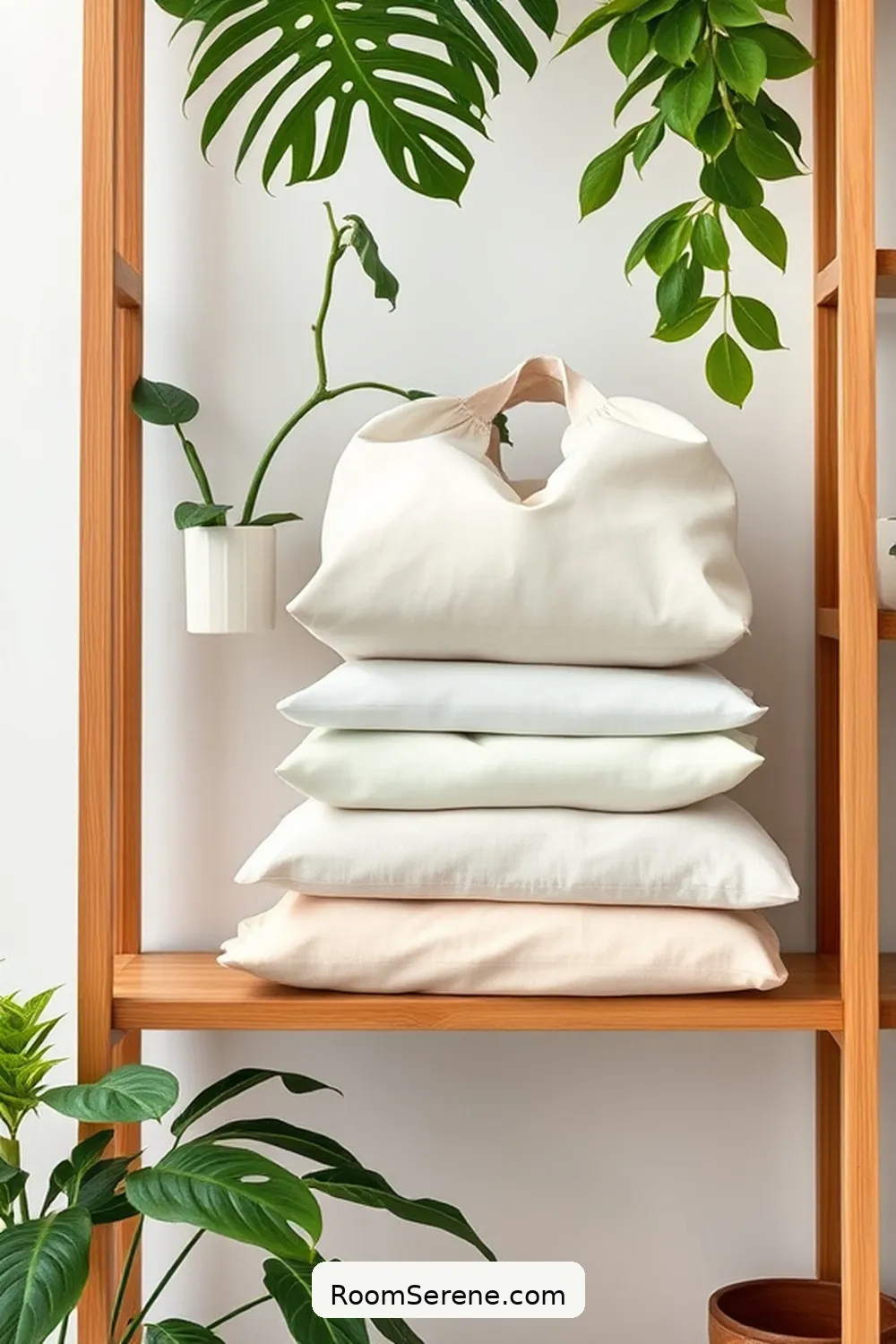 21 Tips for Bedroom Organization Using Organic Cotton 19 Use Organic Cotton Travel Bags for Storage for 21 Tips for Bedroom Organization Using Organic Cotton