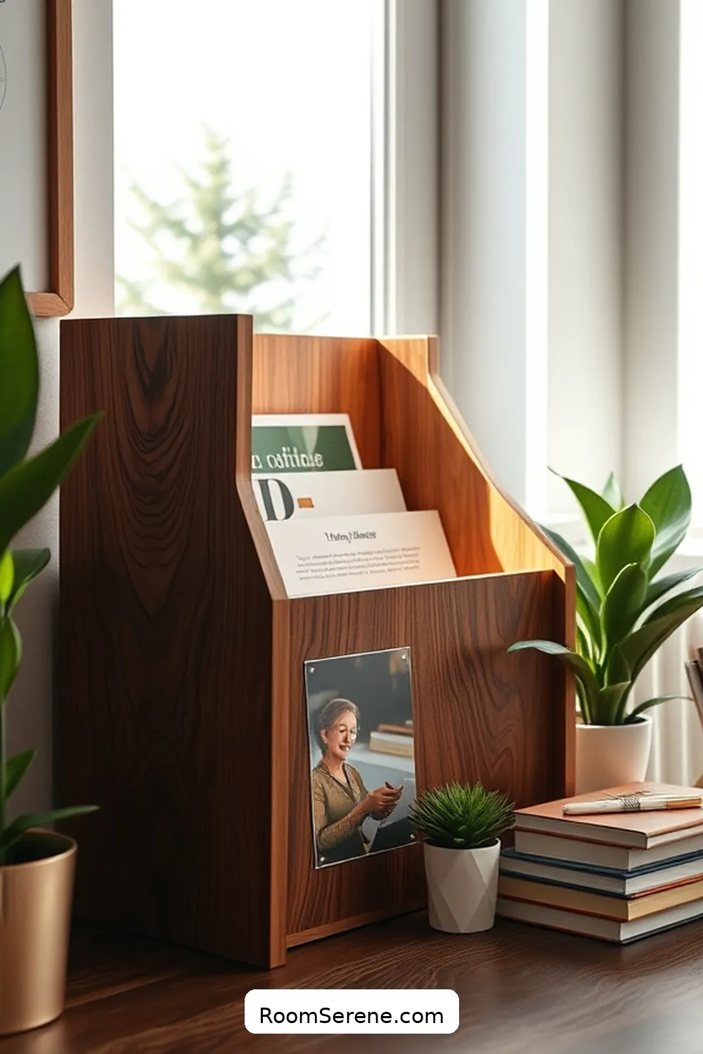 22 Creative Storage Solutions for Home Office Using Recycled Wood 13 Wooden Magazine Rack for 22 Creative Storage Solutions for Home Office Using Recycled Wood