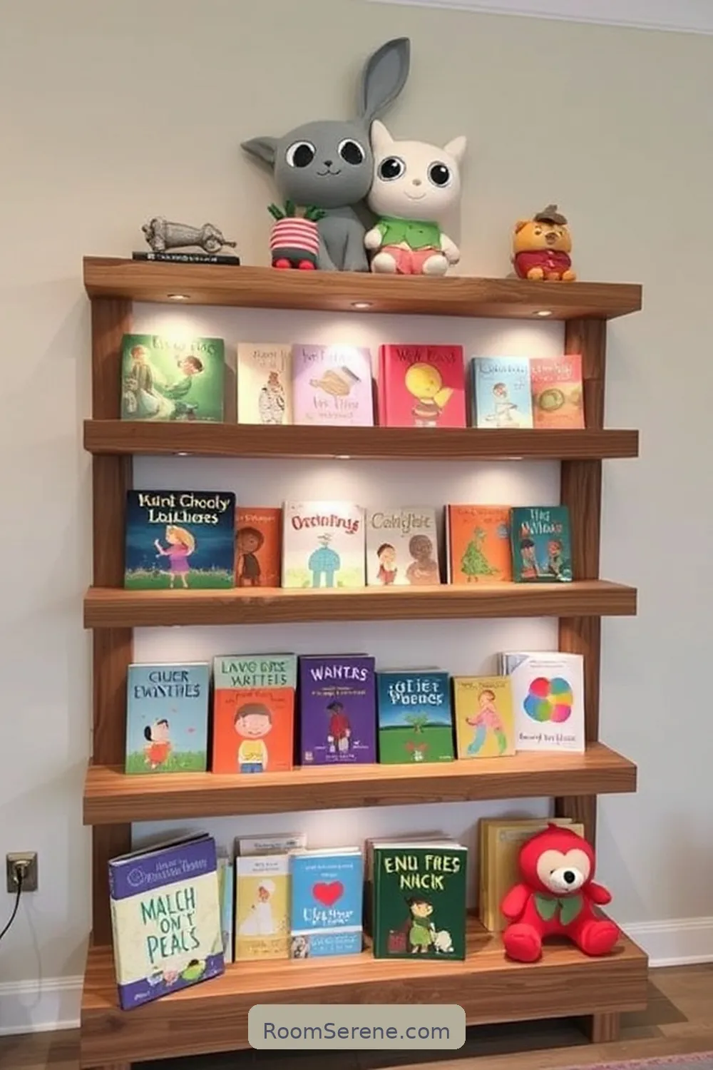 22 Creative Ways to Design a Nursery Workspace Using Recycled Wood 18 Build a Charming Book Display for 22 Creative Ways to Design a Nursery Workspace Using Recycled Wood