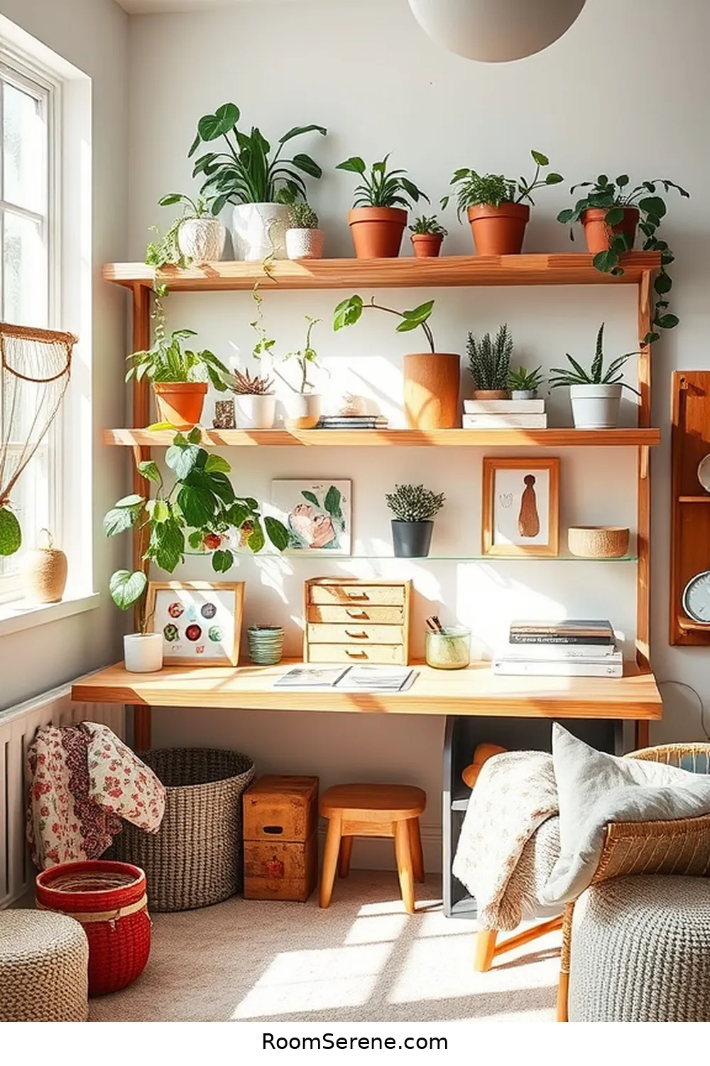 22 Creative Ways to Design a Nursery Workspace Using Recycled Wood 19 Make a Reclaimed Wood Shelf for 22 Creative Ways to Design a Nursery Workspace Using Recycled Wood