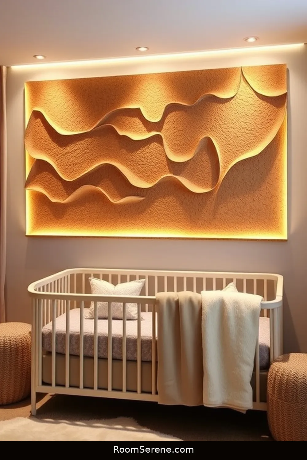 22 Smart Home Features Using Cork for Your Nursery 10 Cork Wall Art With Integrated LED Lighting for 22 Smart Home Features Using Cork for Your Nursery