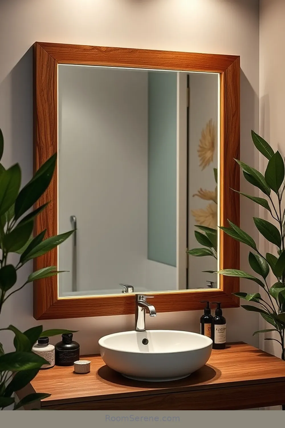 22 Smart Home Features for Bathrooms Using Recycled Wood 6 Bluetooth-Enabled Mirrors for 22 Smart Home Features for Bathrooms Using Recycled Wood