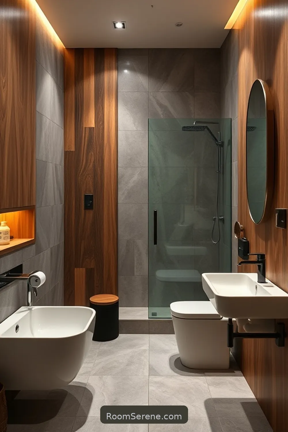 22 Smart Home Features for Bathrooms Using Recycled Wood 9 Voice-Activated Assistants for 22 Smart Home Features for Bathrooms Using Recycled Wood