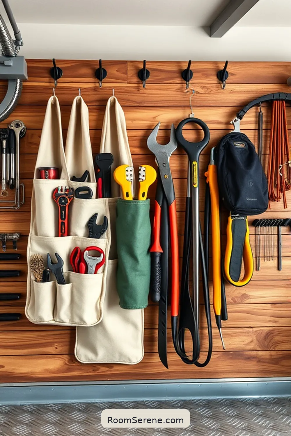 22 Smart Home Features for Garages Using Organic Cotton 12 Organic Cotton Tool Organizers for 22 Smart Home Features for Garages Using Organic Cotton