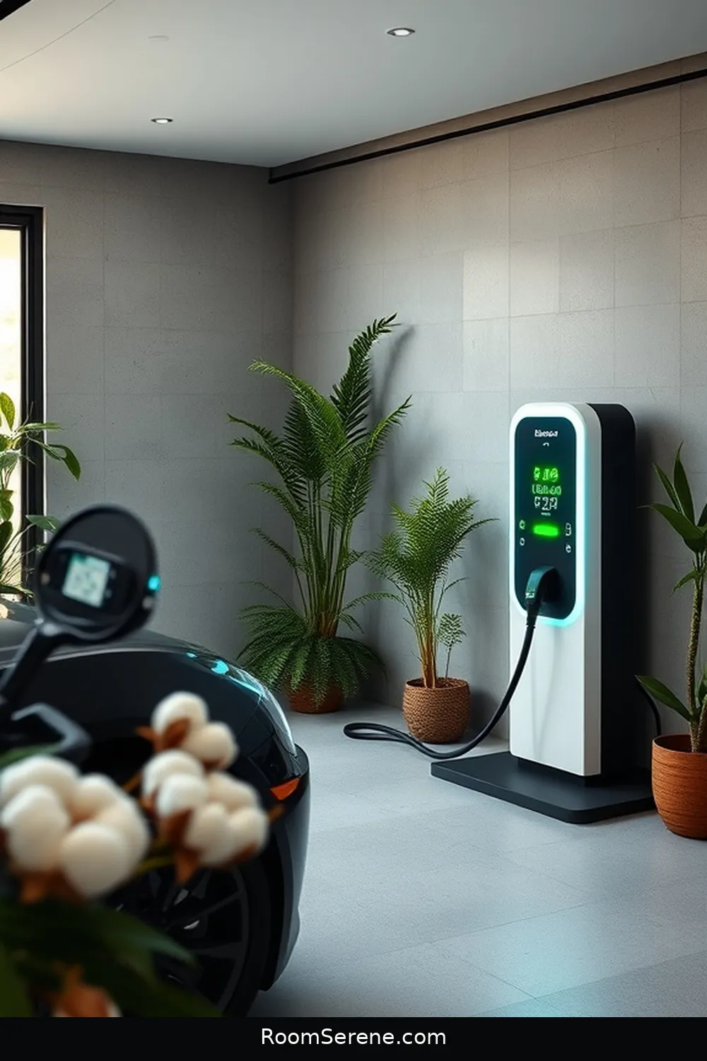 22 Smart Home Features for Garages Using Organic Cotton 20 Smart Charging Stations for Electric Vehicles for 22 Smart Home Features for Garages Using Organic Cotton