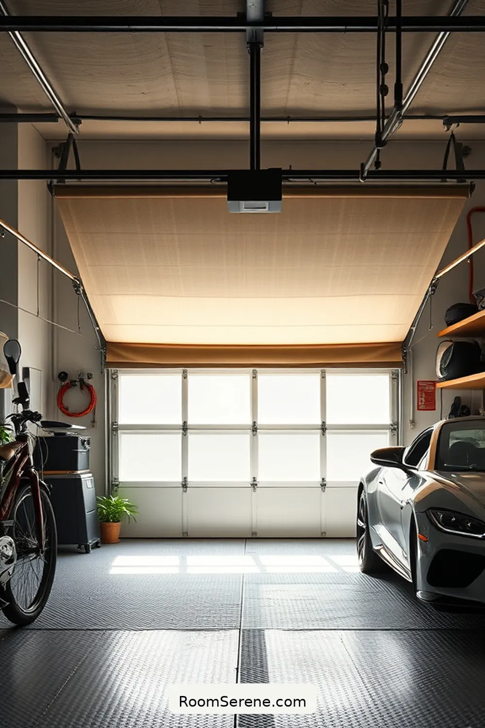 22 Smart Home Features for Garages Using Organic Cotton 5 Smart Lighting With Organic Cotton Shades for 22 Smart Home Features for Garages Using Organic Cotton