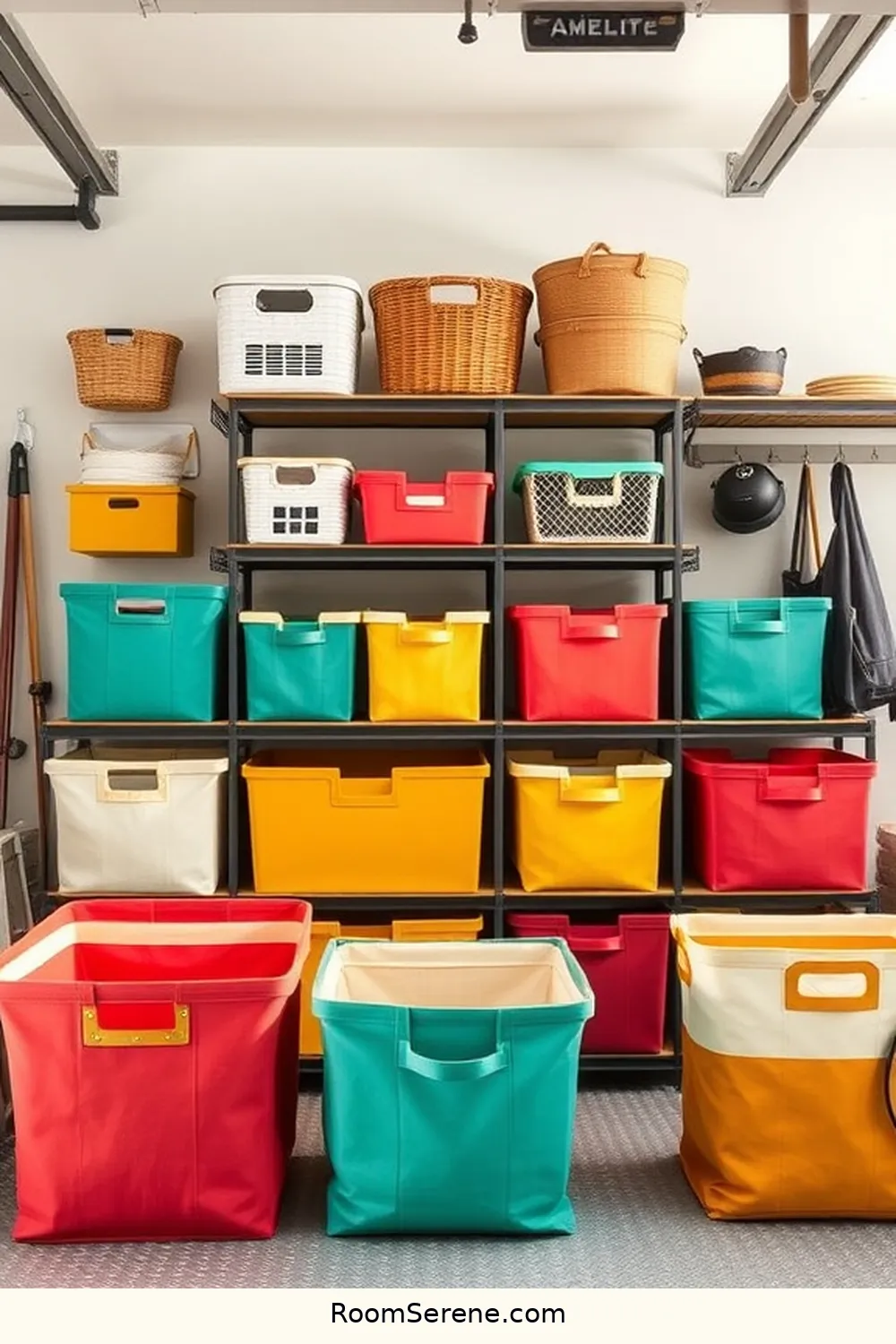 22 Smart Home Features for Garages Using Organic Cotton 4 Sustainable Storage Bins and Organizers for 22 Smart Home Features for Garages Using Organic Cotton