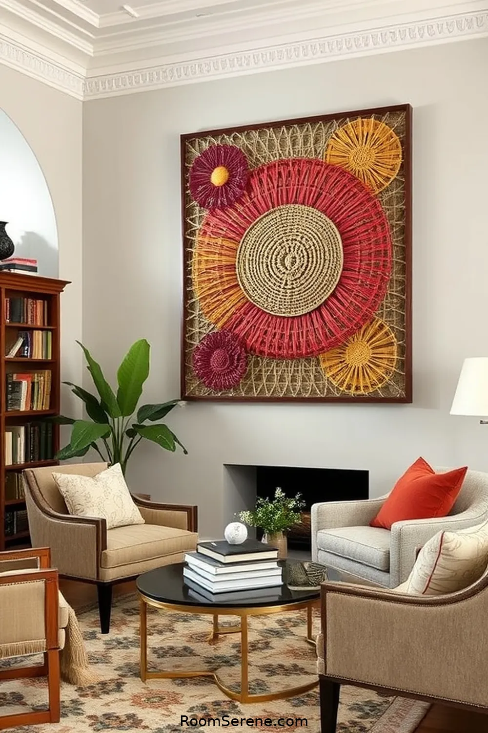 22 Smart Home Features for Libraries Using Natural Fibers 12 Interactive Natural Fiber Wall Art for 22 Smart Home Features for Libraries Using Natural Fibers