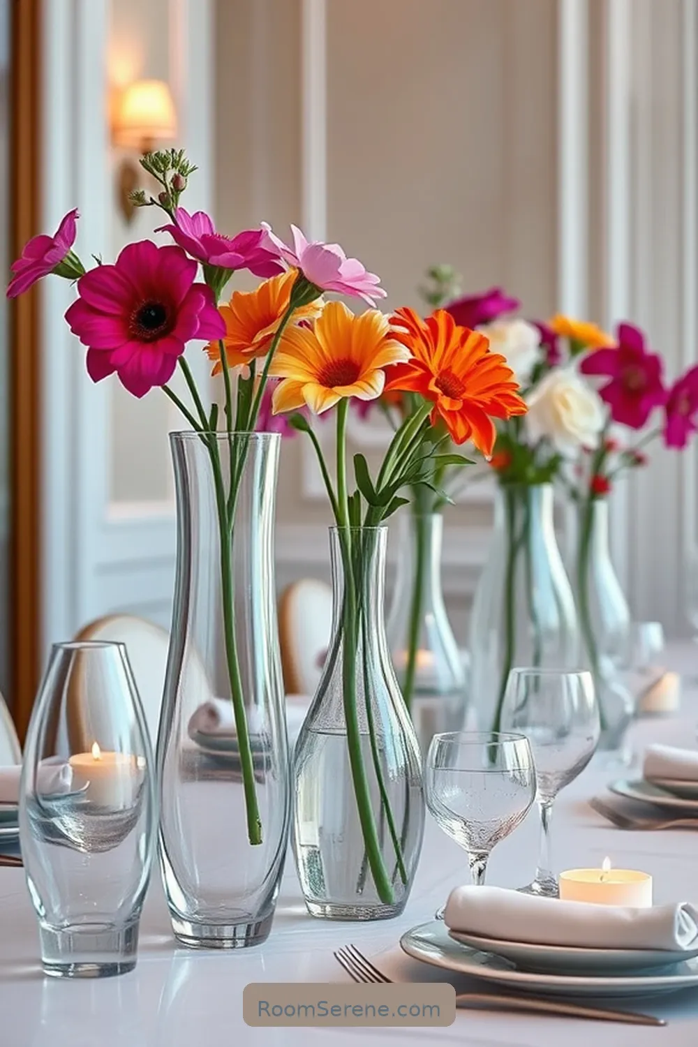 Contemporary Glass Vases for 22 Stylish Glass Storage Solutions for Using in Your Dining Room