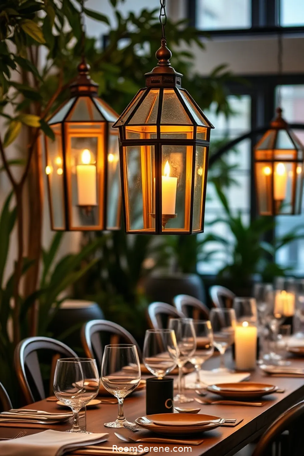 Glass Lanterns for Ambiance for 22 Stylish Glass Storage Solutions for Using in Your Dining Room