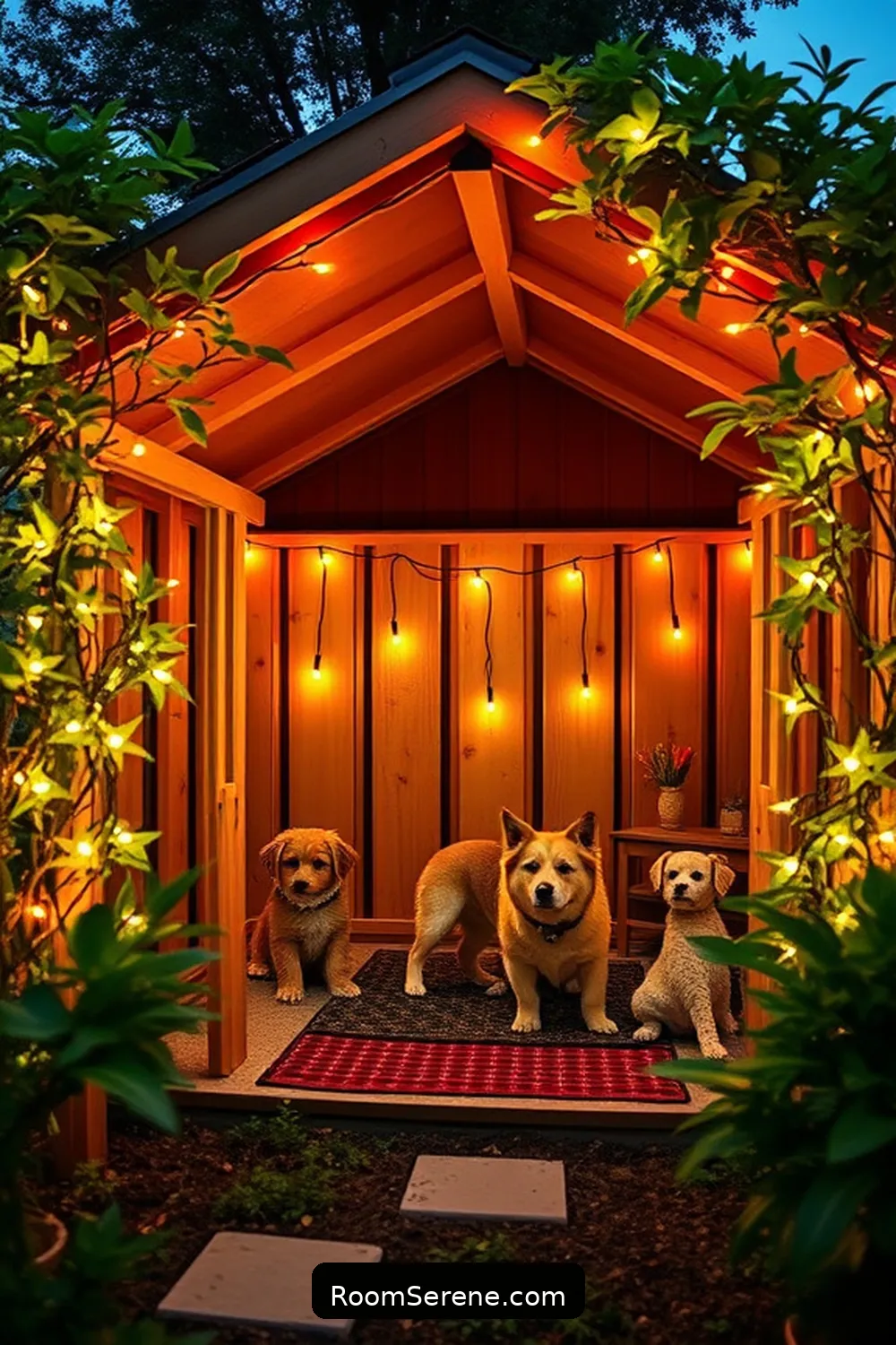 Use Solar-Powered Fairy Lights in Pet Shelters for 22 Tips for Using Solar-Powered Lights in a Pet-Friendly Bedroom