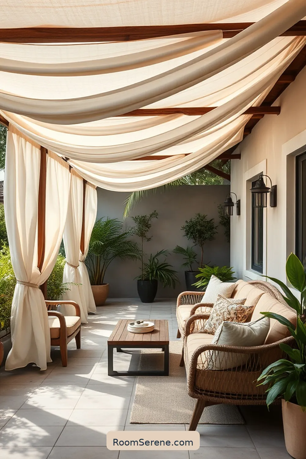 22 Ways to Create Comfort and Coziness Using Organic Cotton on Your Outdoor Patio 8 Organic Cotton Canopies for Cozy Nooks for 22 Ways to Create Comfort and Coziness Using Organic Cotton on Your Outdoor Patio
