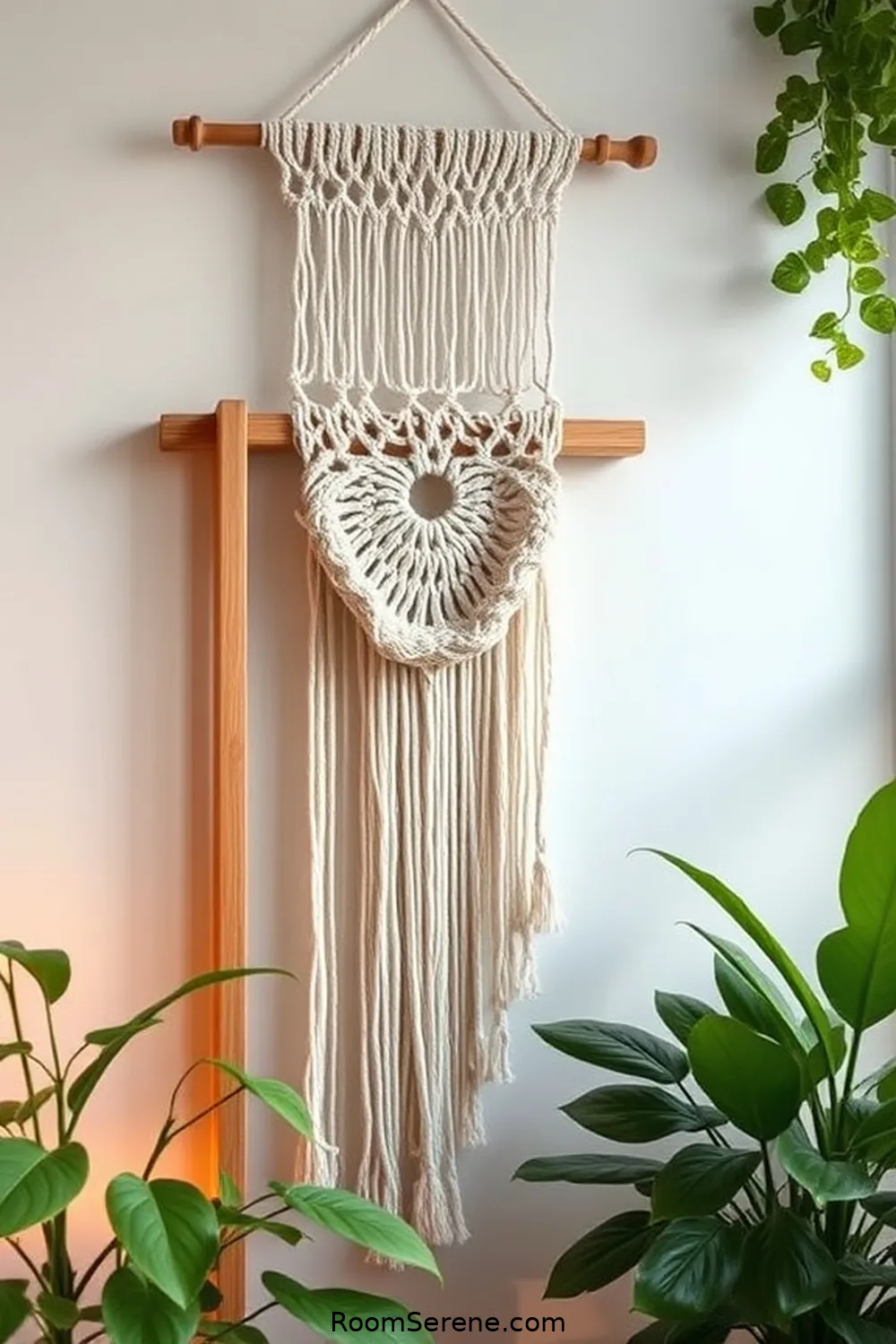 22 Ways to Create Comfort and Coziness in Your Hallway Using Natural Fibers 4 Add a Macrame Wall Hanging for 22 Ways to Create Comfort and Coziness in Your Hallway Using Natural Fibers