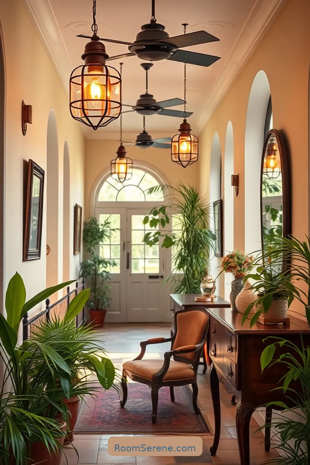 22 Ways to Create Comfort and Coziness in Your Hallway Using Solar-Powered Lights 18 Drape Solar Lights Over Furniture for 22 Ways to Create Comfort and Coziness in Your Hallway Using Solar-Powered Lights